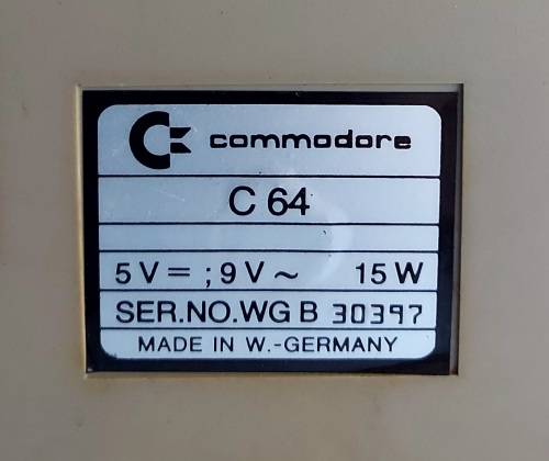 Commodore 64 Computer (vintage)