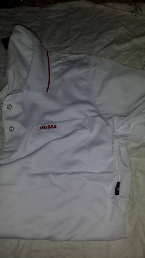 Stunning White Guess Golfer XXL