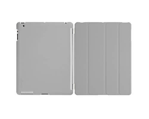 iPad Smart Magnetic Case in Grey (Back & Front)