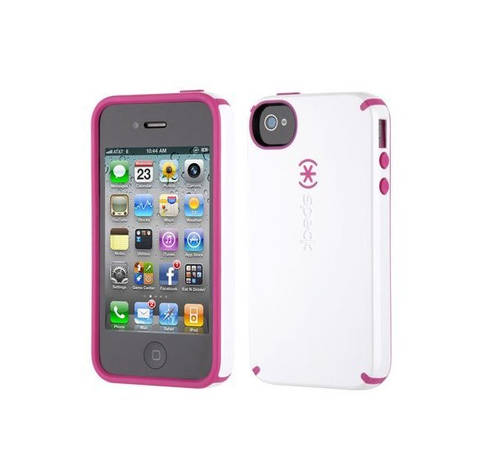 Speck iPhone 4 Cover in White & Pink