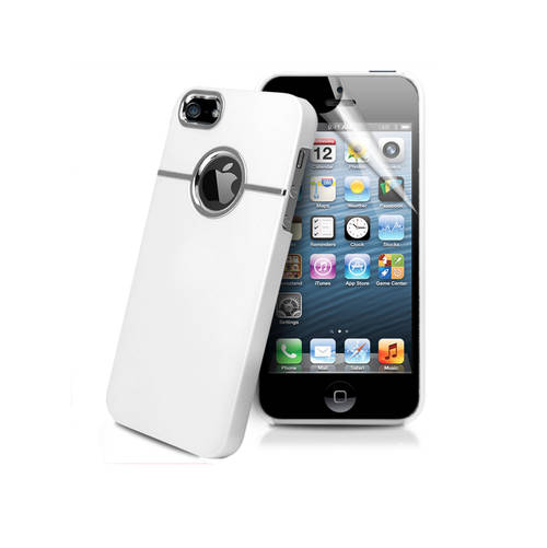 iPhone 5/5S Chrome Case in White