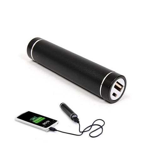 Portable USB Powerbank Battery Charger in Black