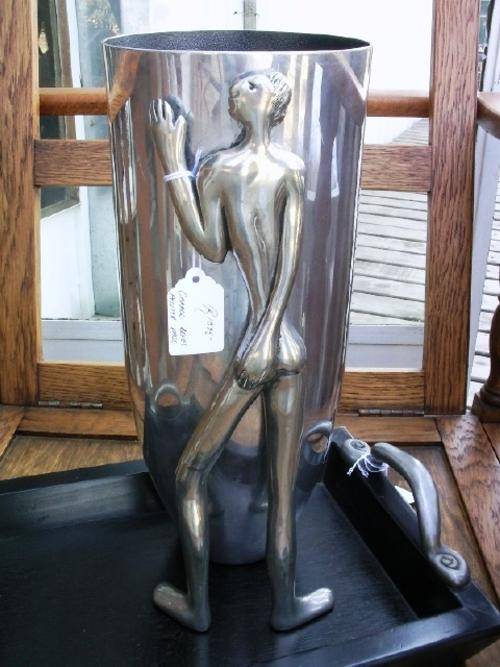 Large Carrol Boyes Stainless Steel¿Vase