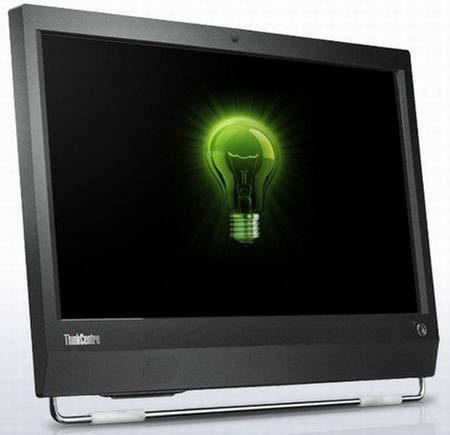 LENOVO THINKCENTER ALL-IN-ONE 22" INCH CORE i5 3.2GHZ 4GB RAM 320 GB HDD DVD WRITER WEBCAM