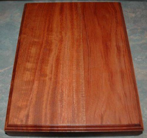 2x Rosewood boxes with capacity to hold 9 slabbed coins each. Please read below before bidding