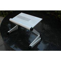 Laptop Desk/Ipad/Galaxy Tab Desk, Multifunctional Portable Desk Panel Size (L*W) : 450*245MM White