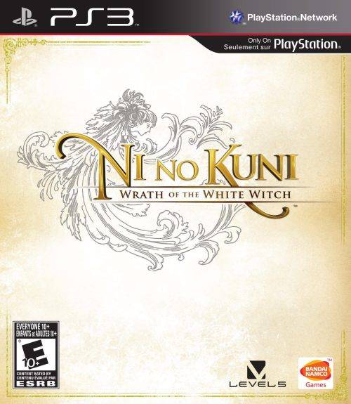 Ni No Kuni: Wrath Of The White Witch PS3 Like New!