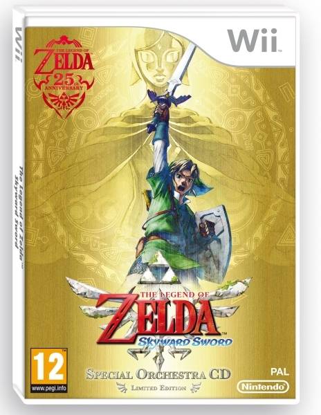 The Legend Of Zelda: Skyward Sword Limited Edition Nintendo Wii (Includes Orchestra CD)