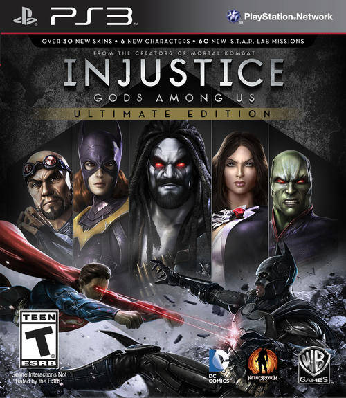 Injustice Ultimate Edition PS3 Like New!