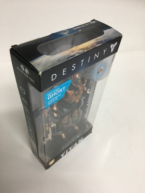 Destiny Vault of Glass Titan Action Figure 10 Inch New! Slight Wear To Box ( See Photos )