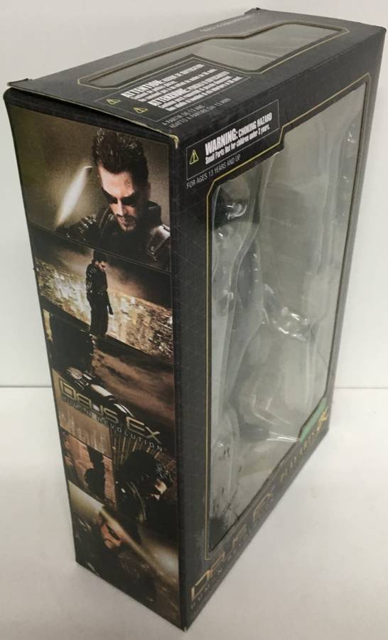 Square Enix Deus Ex: Human Revolution Play Arts Kai Adam Jensen Action Figure New! ( See Photos )
