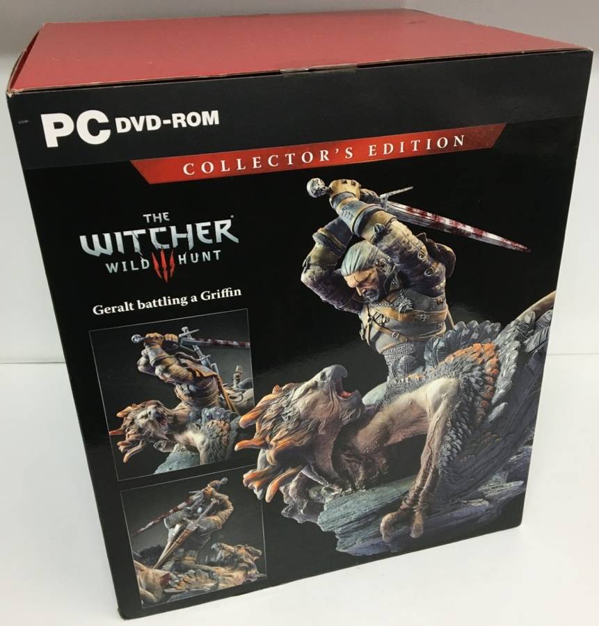 The Witcher III Wild Hunt Collector`s Edition ( PC ) As New Game Code Already Redeemed (See Photos)