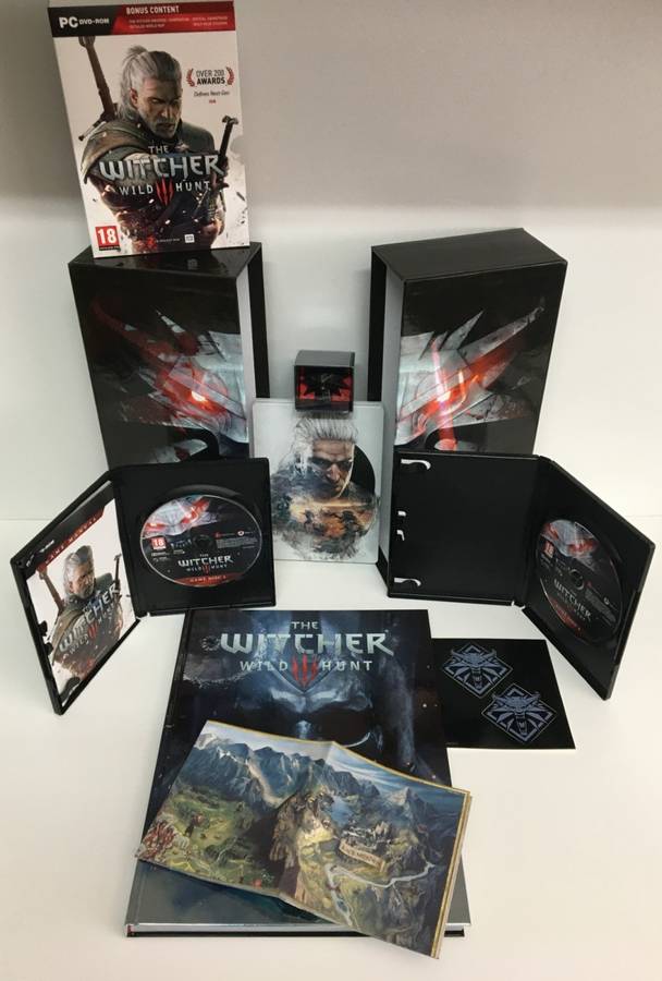 The Witcher III Wild Hunt Collector`s Edition ( PC ) As New Game Code Already Redeemed (See Photos)