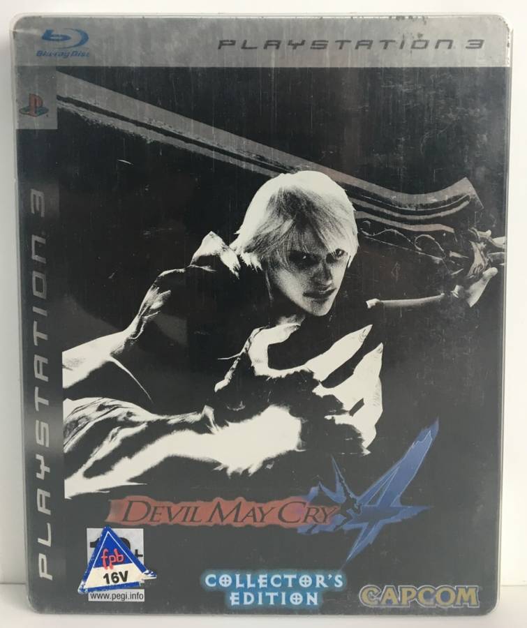 Devil May Cry 4 Steelcase Collector`s Edition PS3 Good Condition!