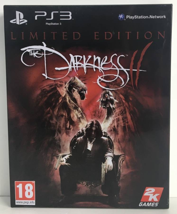 The Darkness II Steelcase Limited Edition PS3 Booklet And Illustration Included Good Condition!