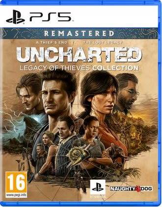 Uncharted Legacy Of Thieves Collection PlayStation 5 Like New!