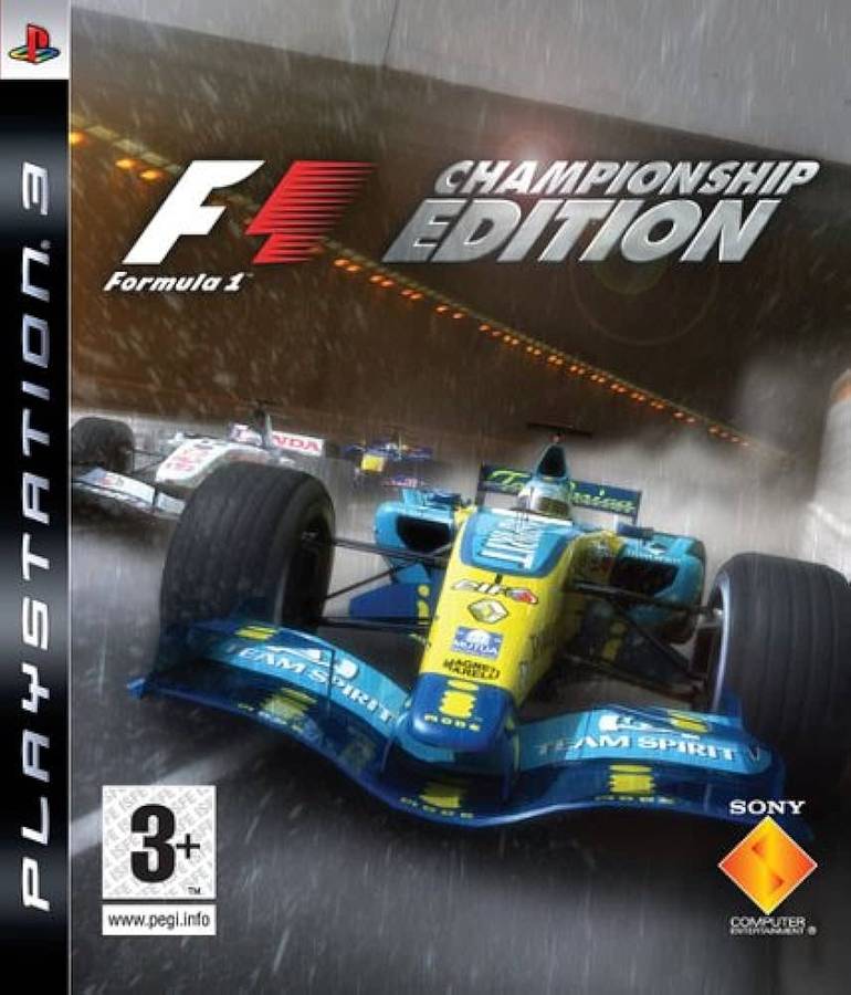 Formula One Championship Edition PS3 Manual Included Good Condition!