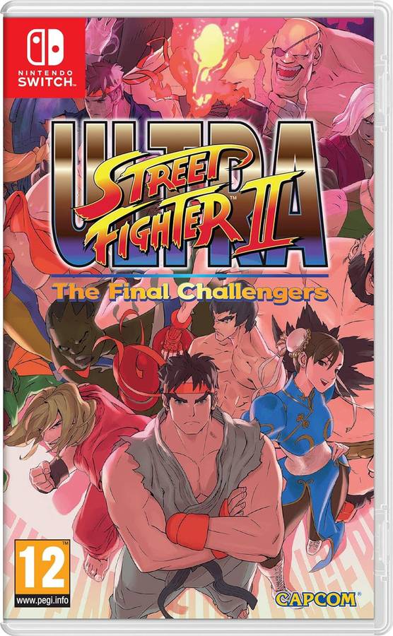 Ultra Street Fighter II The Final Challengers Nintendo Switch Like New!