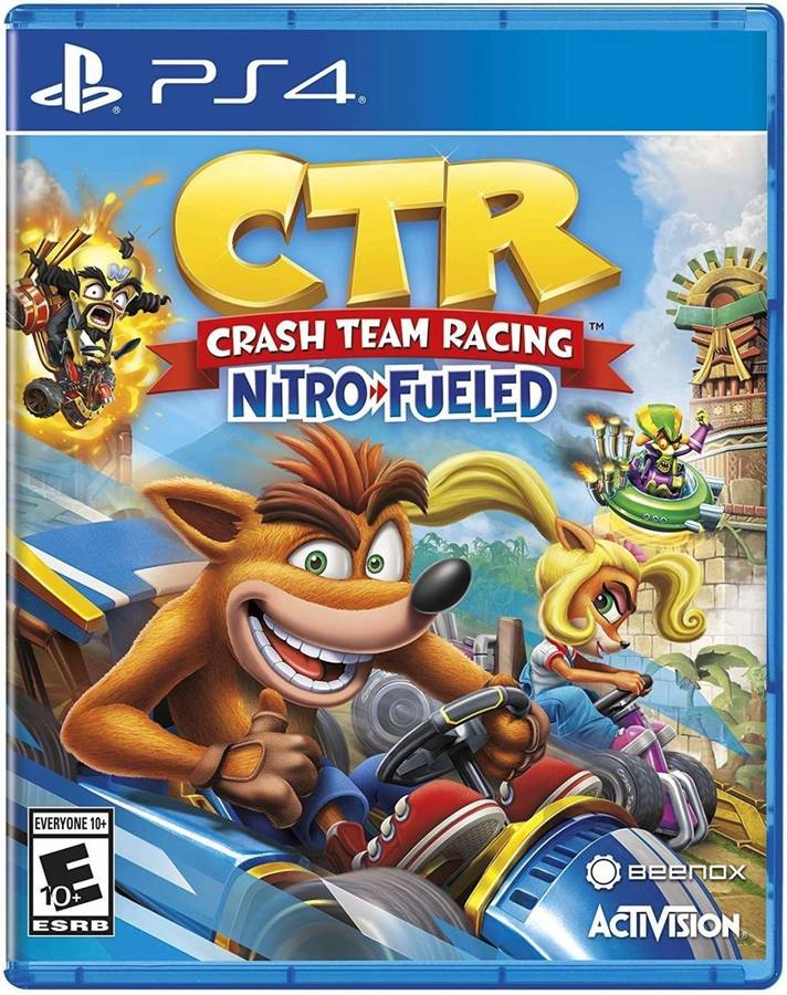 Crash Team Racing Nitro Fueled PlayStation 4 Great Condition!