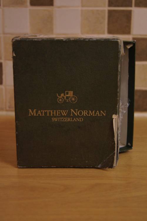 Exquisite! Matthew Norman Carriage Clock with box Working 100%