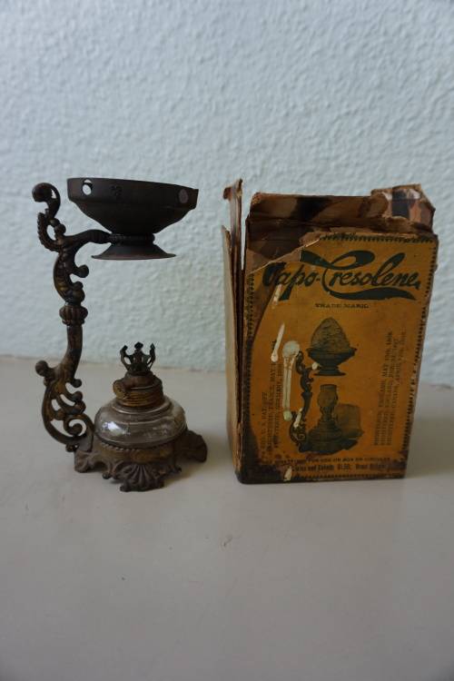Antique Cresolene Vaporizer with box
