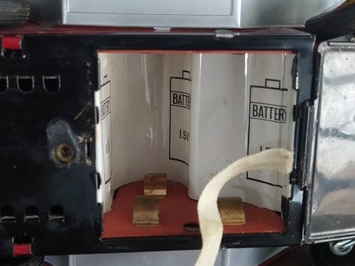 RARE! Vintage Japanese Alps tin battery operated toy