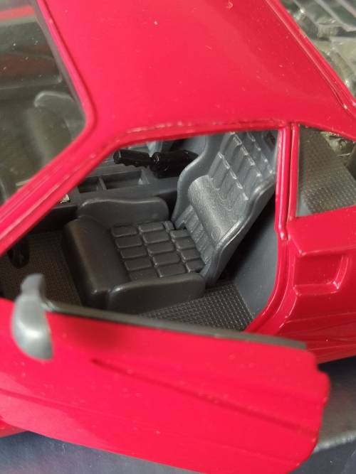 Great Ferrari F40 model with bonus Shell ferrari model