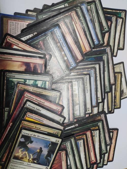 Magic the gathering cards! more than 60