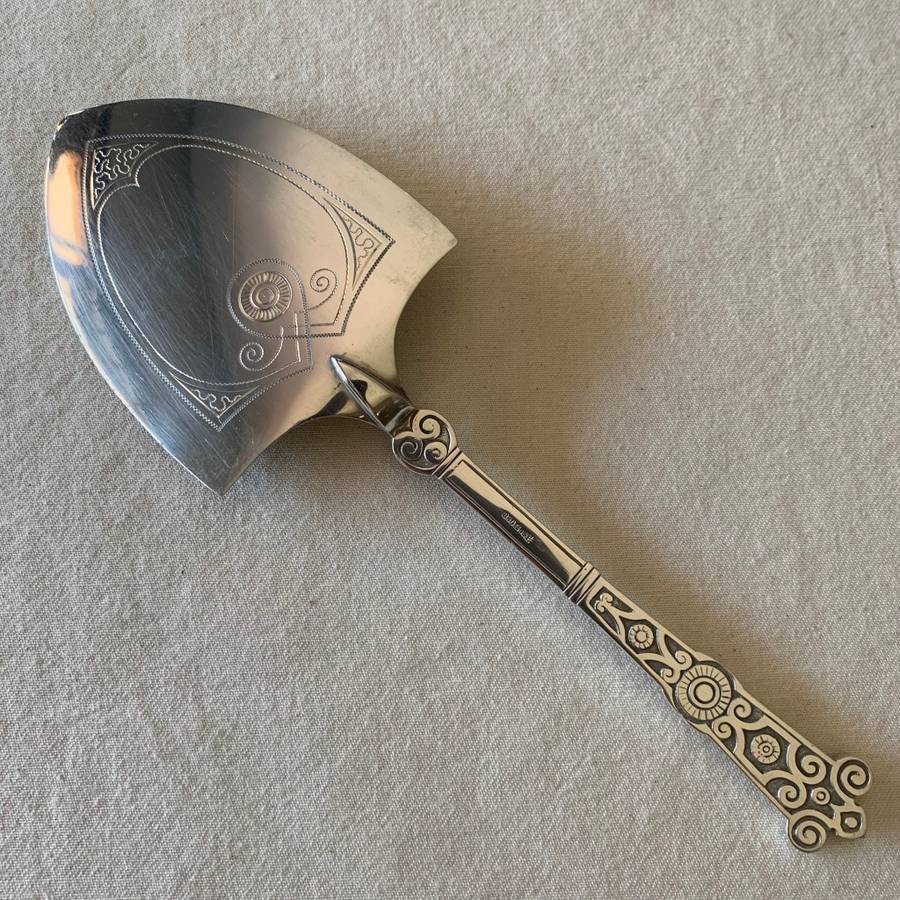 David Anderson Hallmarked Silver 830 Cake Server (1888-1925)