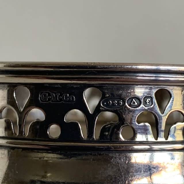 Hallmarked silver Serviette ring