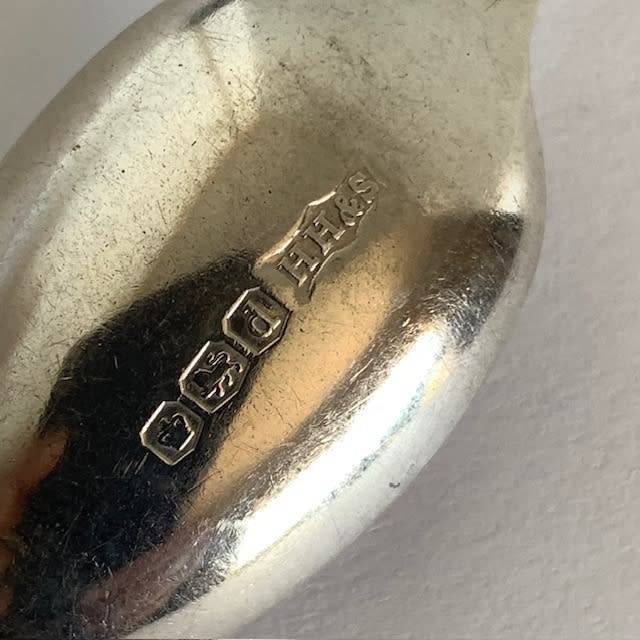 Hallmarked Sterling Silver Coffee spoon