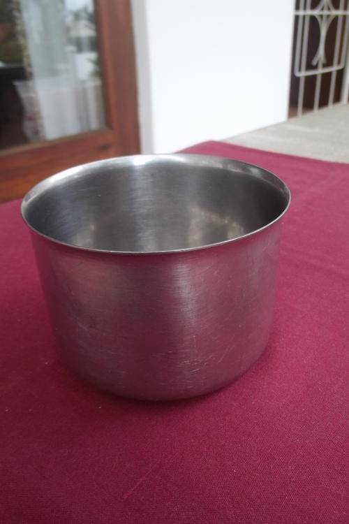 Heavy Stainless Steel Sugar Bowl