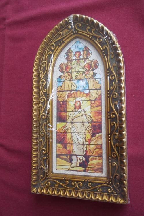 Framed Picture of Jesus - new still in wrapping