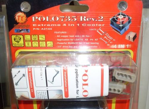 Thermaltake Polo 735 Extreme Rev 2 for Intel 775/478 AMD 462/939