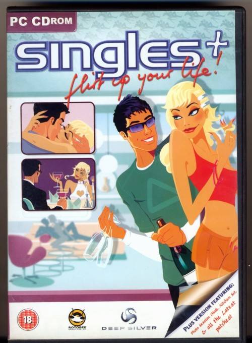 Singles + Flirt Up Your Life CD for Win98/XP 18+ Game (2003)