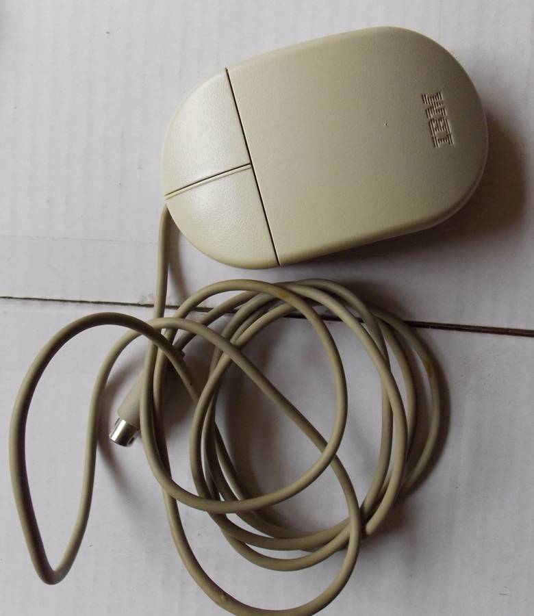 IBM PS/2 Ball Driven Mouse 1993 NOT WORKING