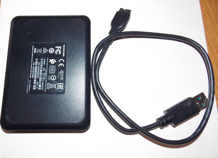 Toshiba 2.5 inch Portable Hard Drive 2TB USB 3.0