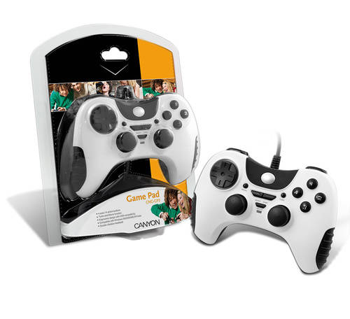 Canyon Gaming pad with double vibration 14 Buttons