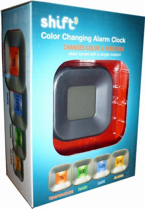Shift 3 Color Changing Alarm/Date/Timer/Temperature