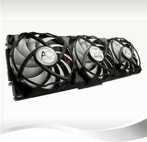 Accelero XTREME 5970 - 3 ultra quiet 92mm PWM