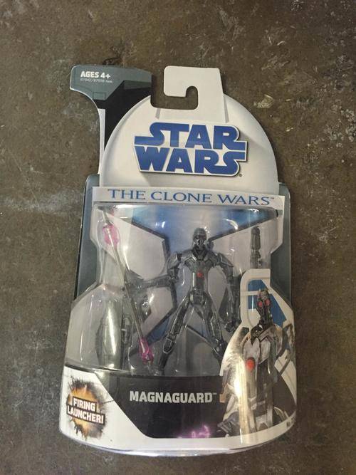 Star Wars The Clone Wars 'Magnaguard' Action Figure. NOC