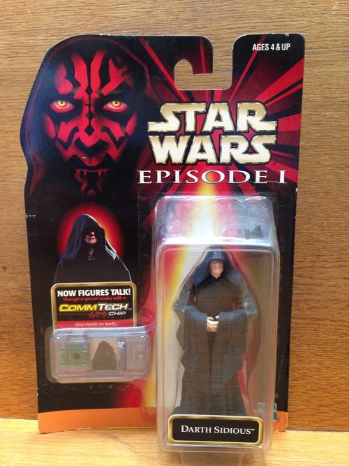 Star Wars Episode 1 'Darth Sidious' Action Figure. NOC