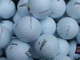 20 diffirent types of Titliest golf balls all in good condition