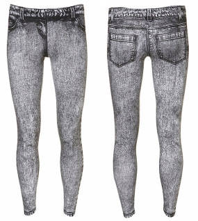 jeans look leggings / tights