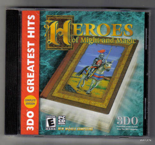 HEROES OF MIGHT AND MAGIC. PC GAME. WINDOWS 98. NOT TESTED.