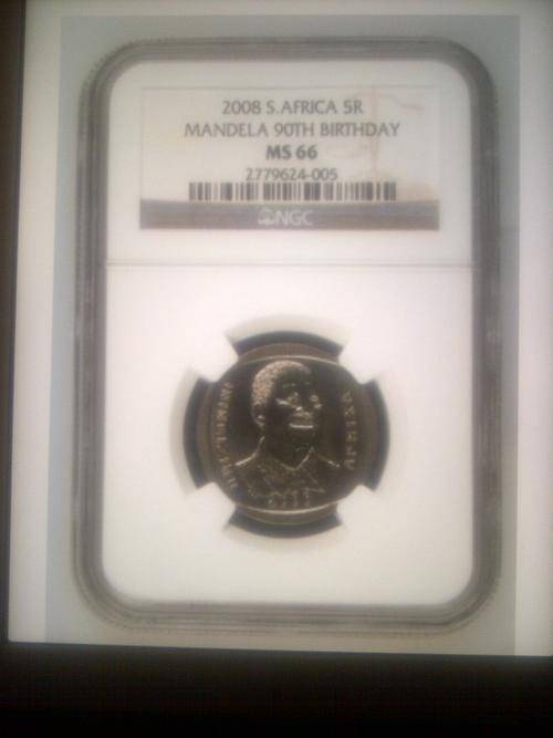 NGC ERROR 2000 SMILEY R5 CAPSULED IN 2008 HOLDER - MS66