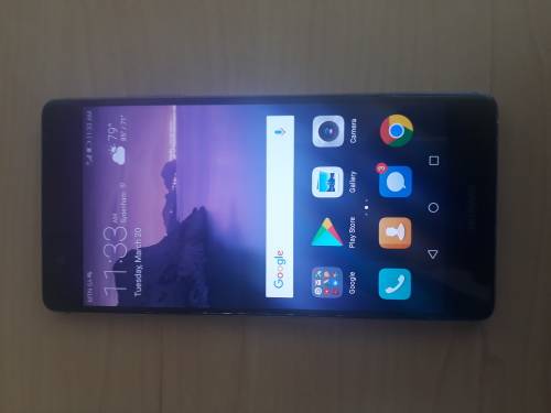 Huawei P9 32GB. Titanium silver. Dual sim.