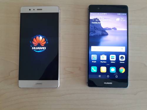 Huawei P9 32GB. Titanium silver. Dual sim.