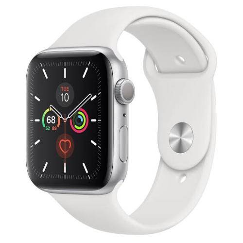 Apple Watch Series 5 40mm GPS Silver with White sport band