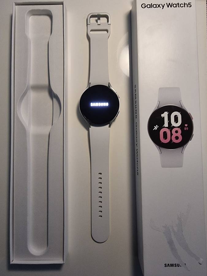 Samsung Galaxy Watch 5 Bt 44mm Smartwatch-Silver